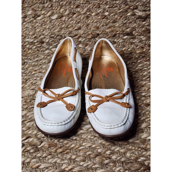 MARC JOSEPH NEW YORK Cypress Hill Womens 6.5 Leather White Golf Shoes MSRP $165 - Picture 3 of 13